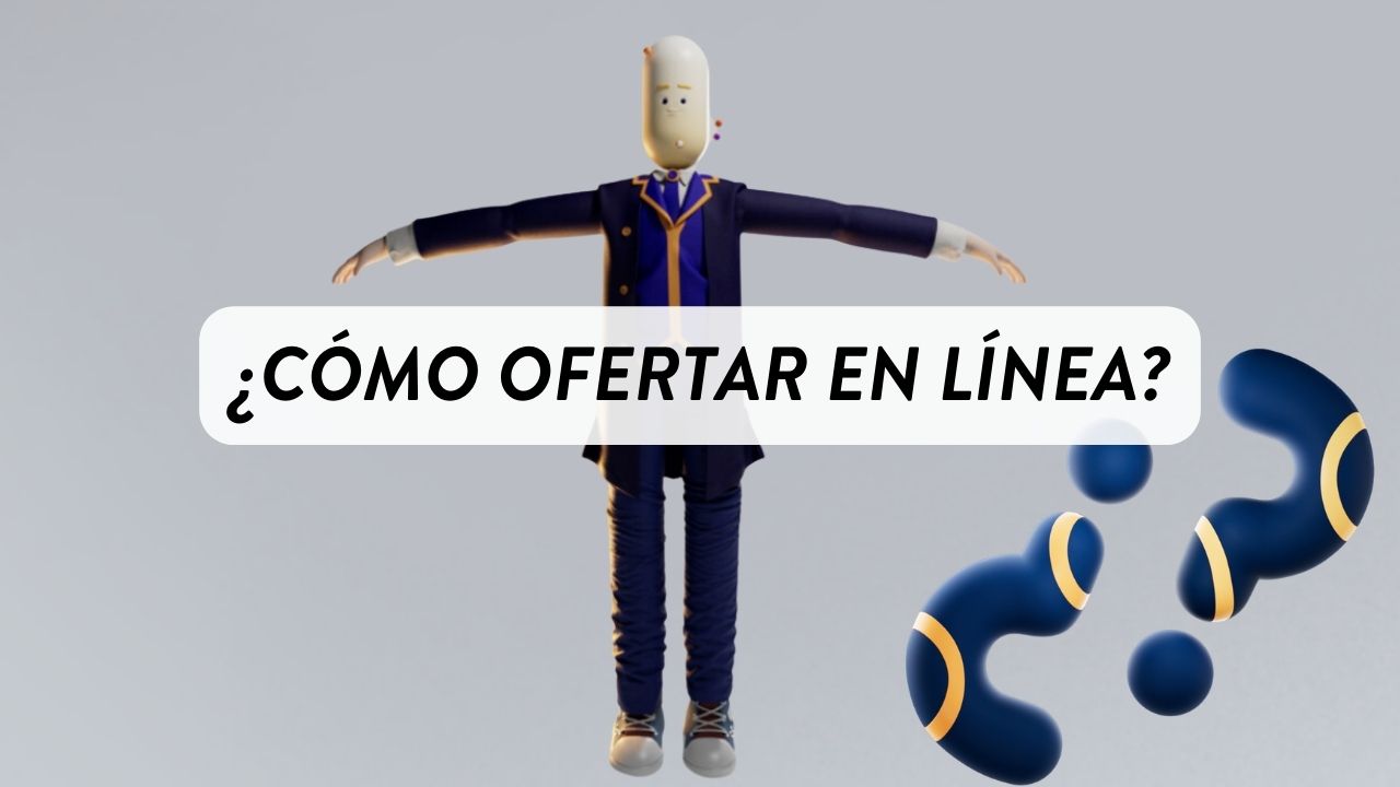 Cómo inscribirse en una subasta